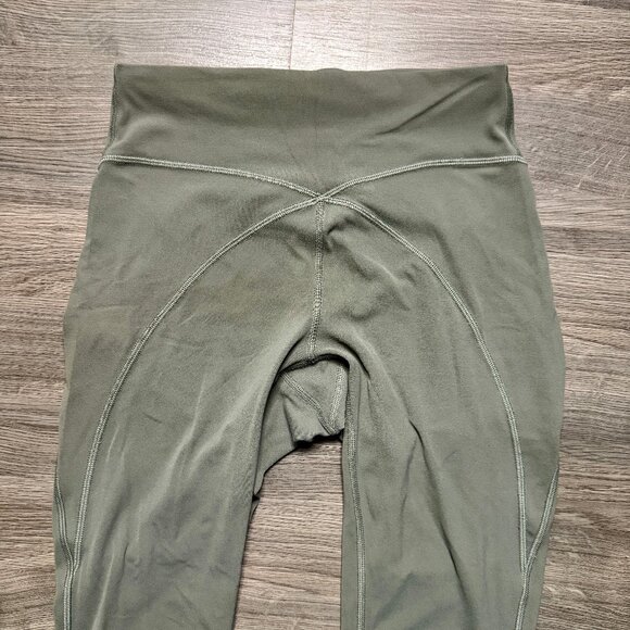 Lululemon Women's Get Centred High Rise Crop 21" Leggings - Grey - Picture 3 of 8